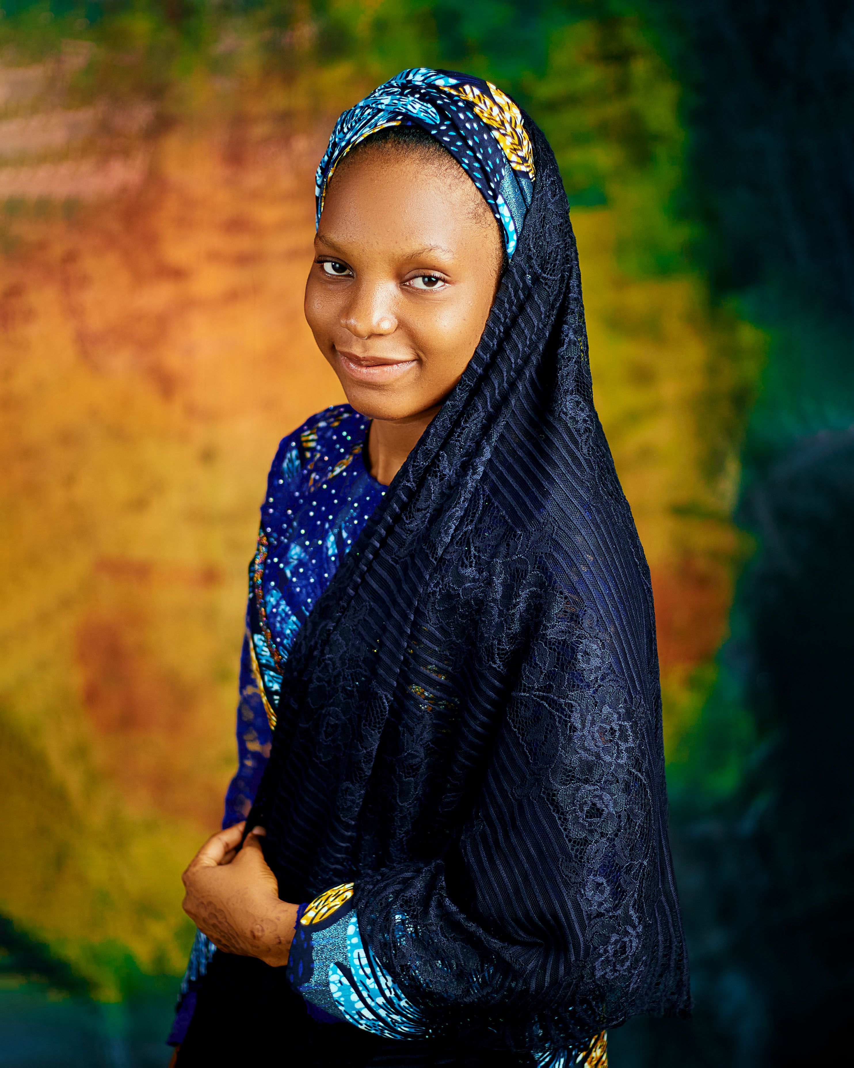Elegant Portrait of a Woman in Traditional Attire · Free Stock Photo