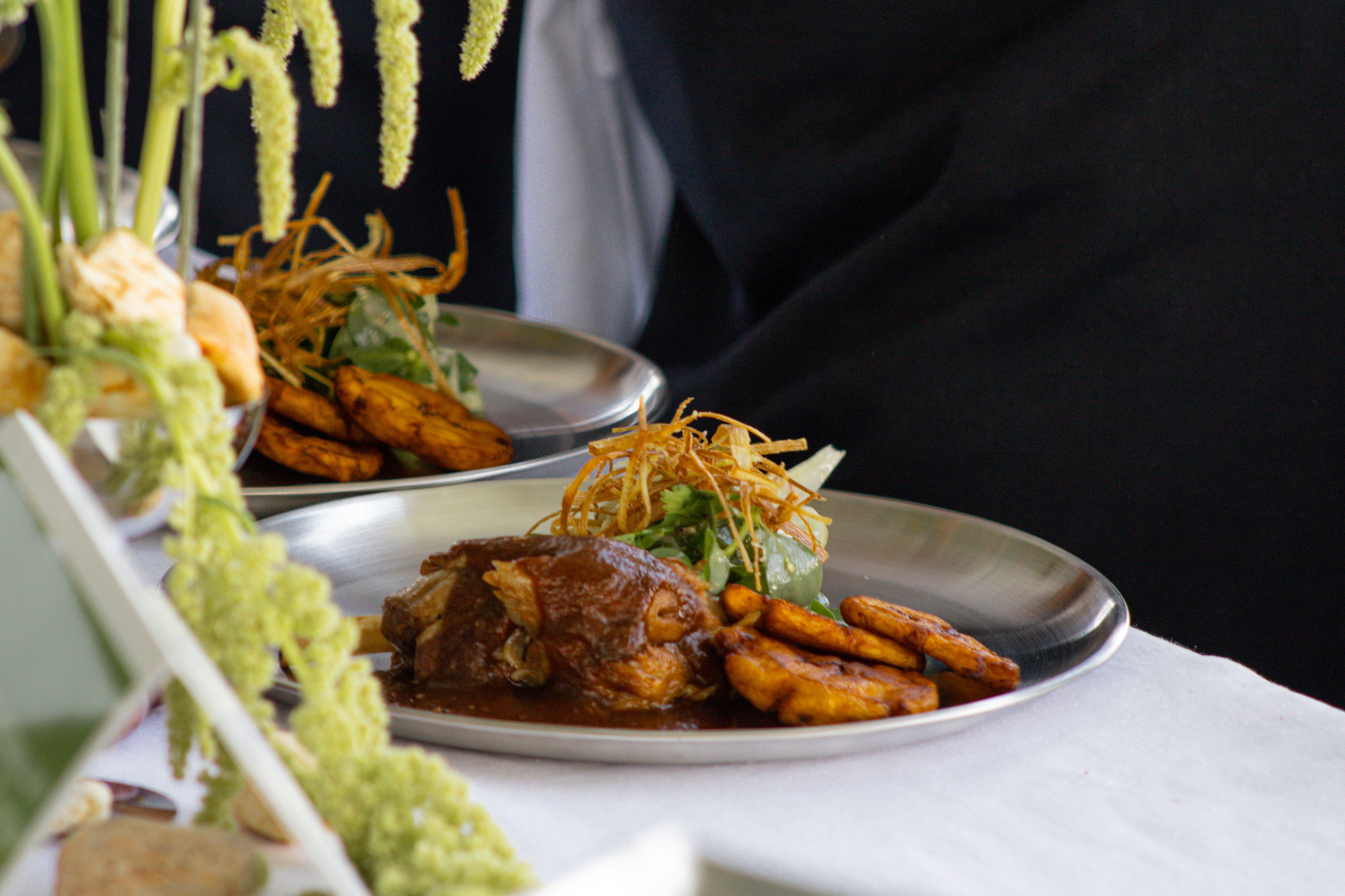 Crispy Coq au Vin with Charred Lemon