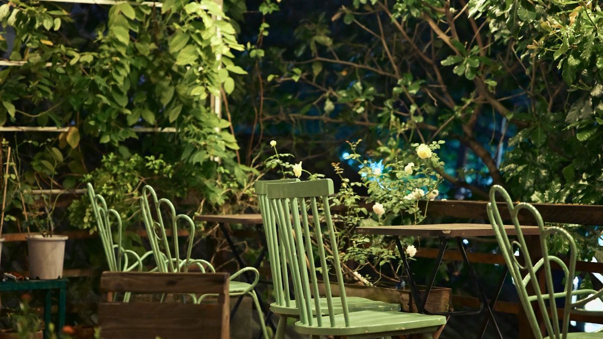 Idées de décoration de terrasse - illustration