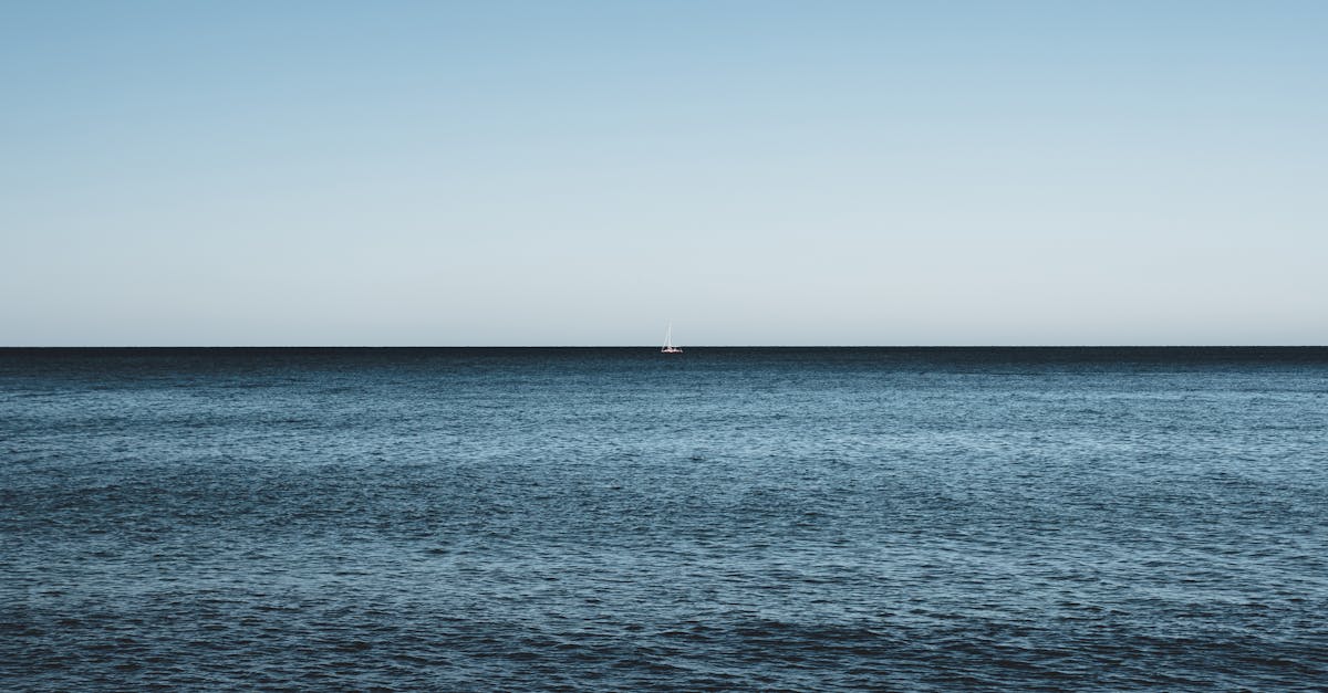 How far can you see across the ocean