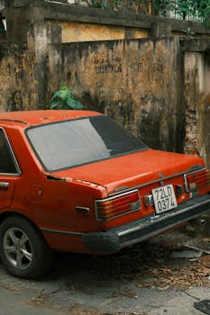 Free stock photo of 1950s car, honda