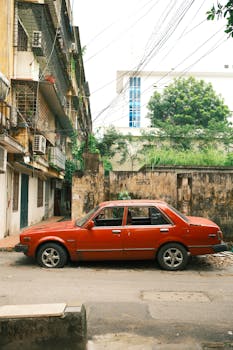 Free stock photo of 1950s car, honda
