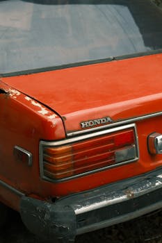 Free stock photo of 1950s car, honda