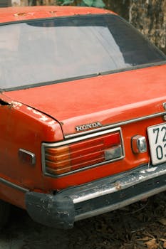 Free stock photo of 1950s car, honda