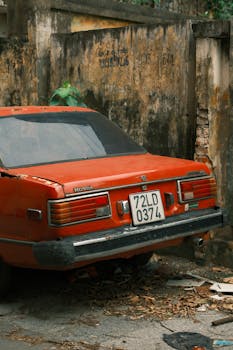 Free stock photo of 1950s car, honda