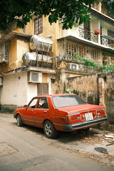 Free stock photo of 1950s car, honda