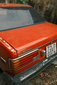 Free stock photo of 1950s car, honda