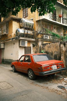 Free stock photo of 1950s car, honda