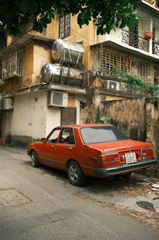 Free stock photo of 1950s car, honda