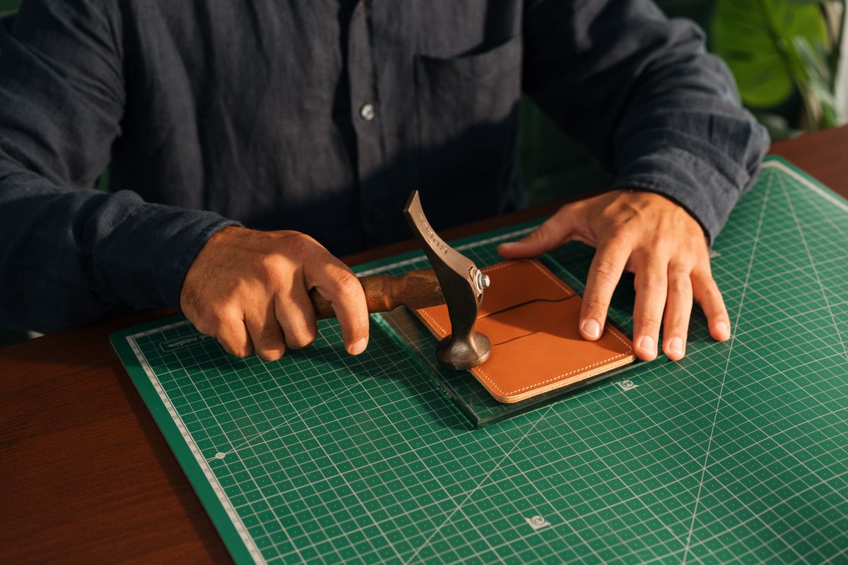 Stempel & Prägezange selber bauen — DIY-Anleitung Schritt für Schritt — Fertiges Werk
