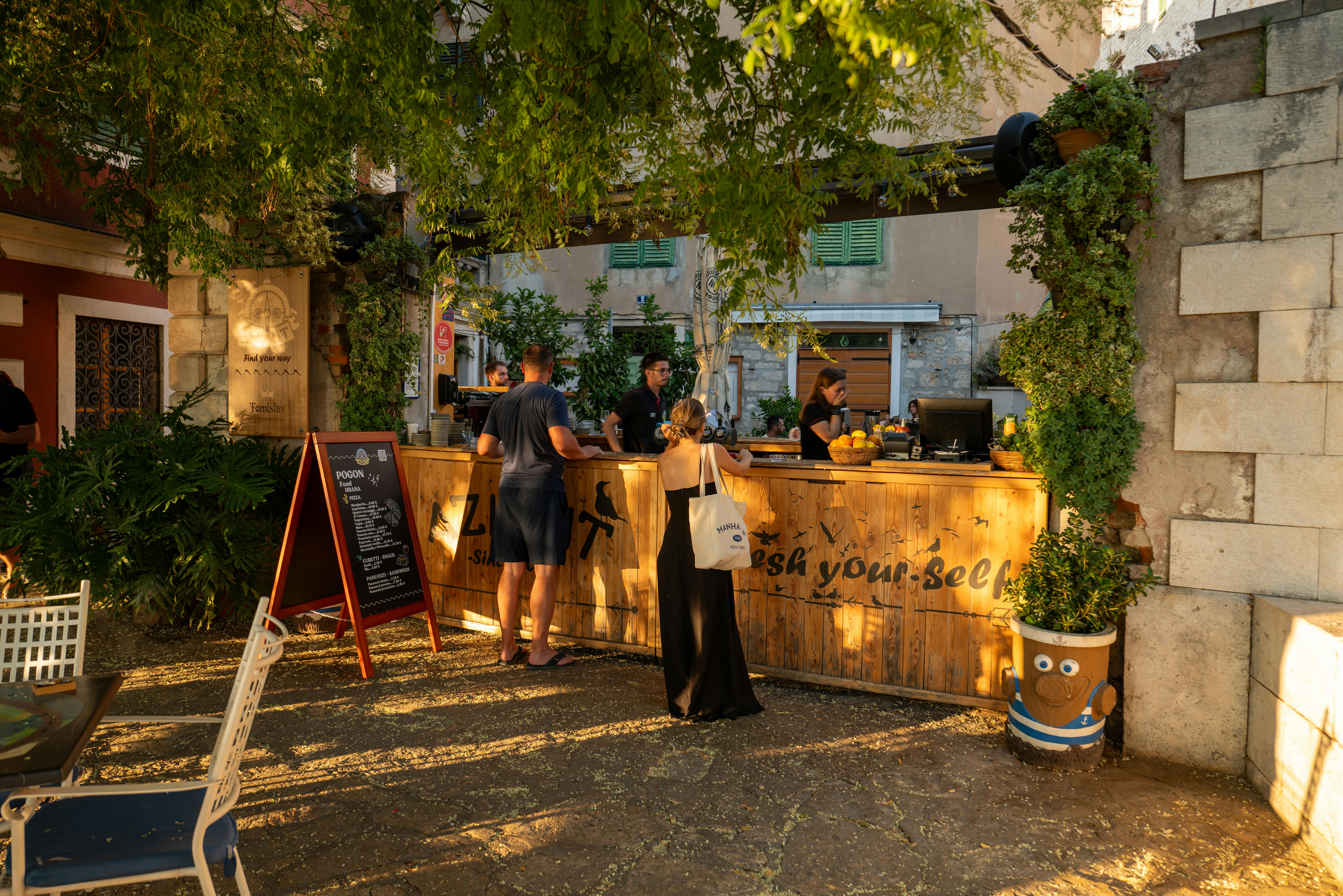 Brazilian bar food caipirinha