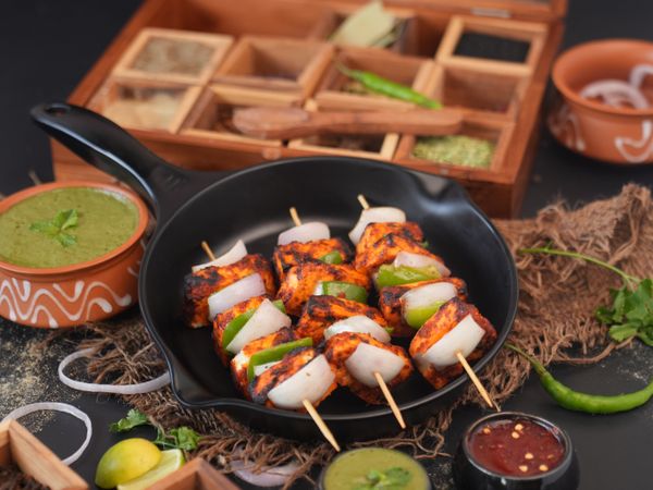 Kashmiri Zafrani Paneer Tikka (illustrative photo)