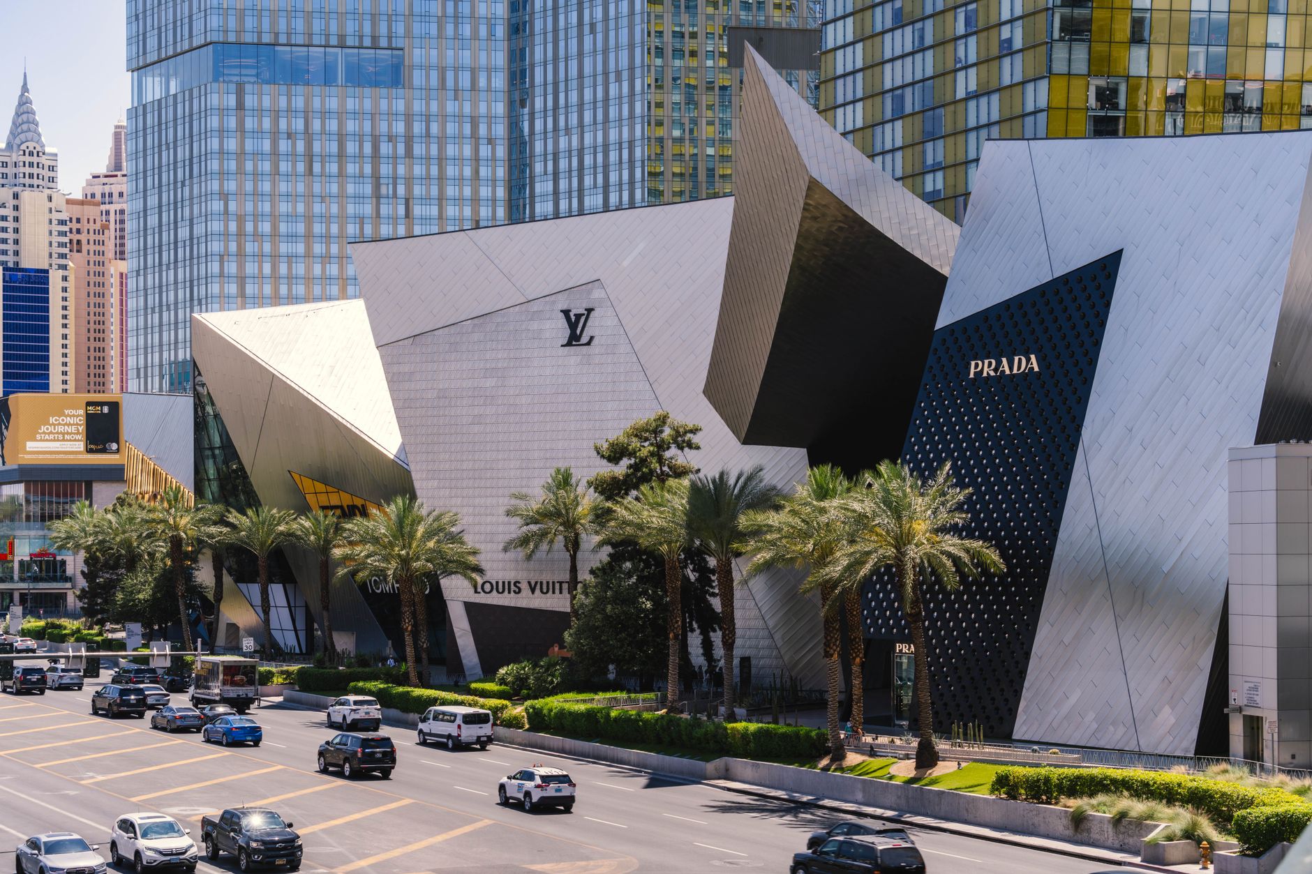 Las Vegas'taki büyük teknoloji fuarı alanı
