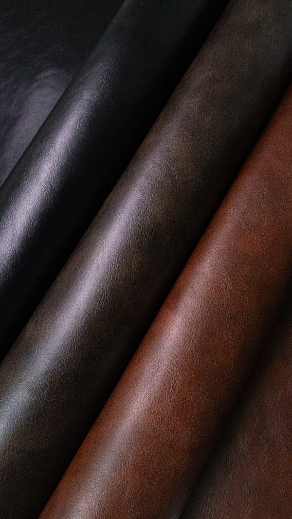 Rolls of finished hide, photo by Edgar Martinez on Pexels