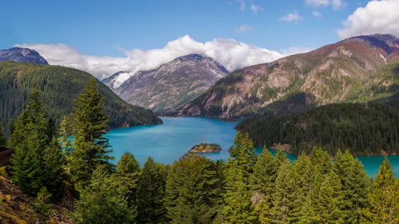 Stay in Marblemount or Newhalem, Near the west entrance