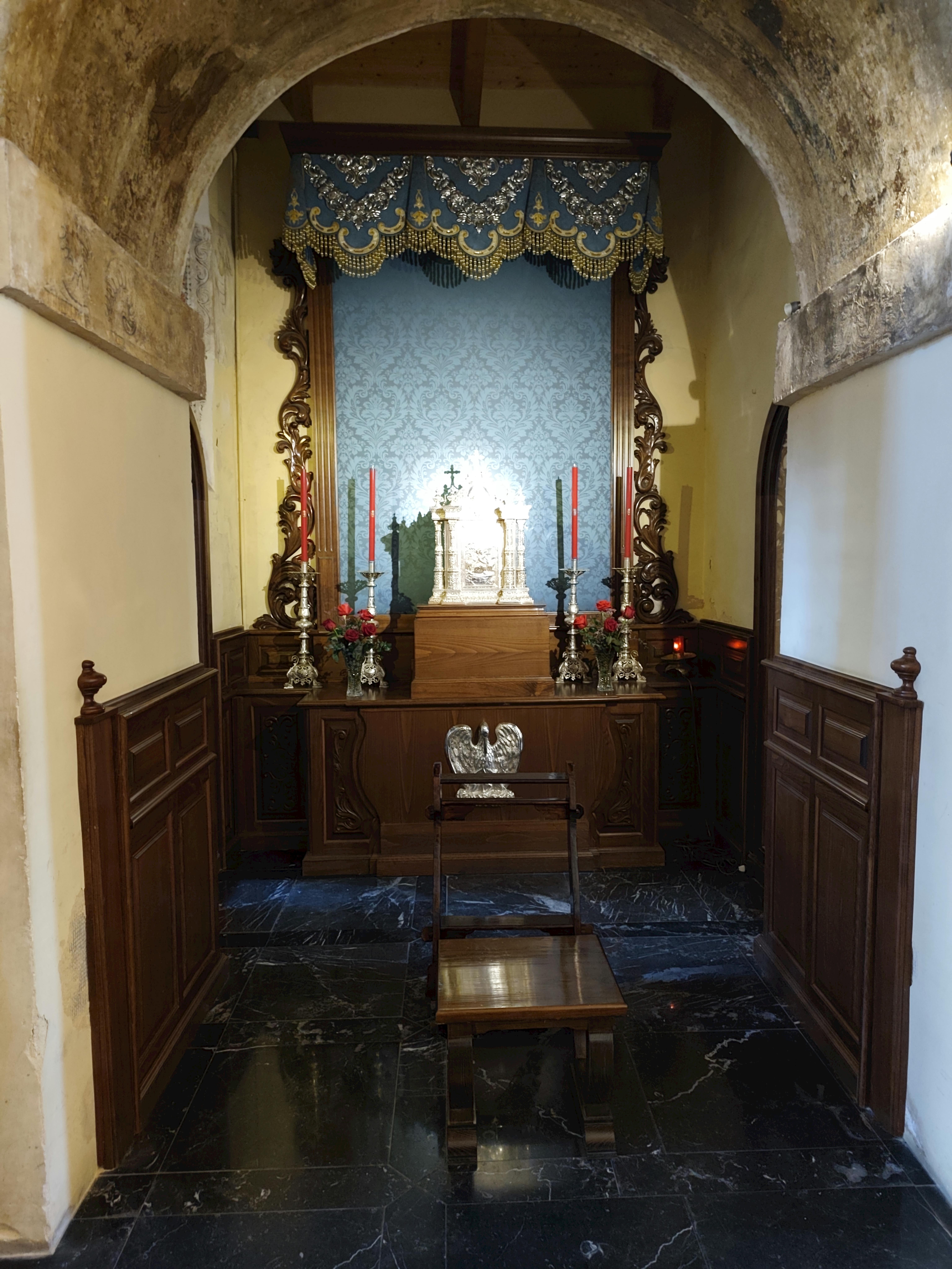 capilla del sagrario del santuario