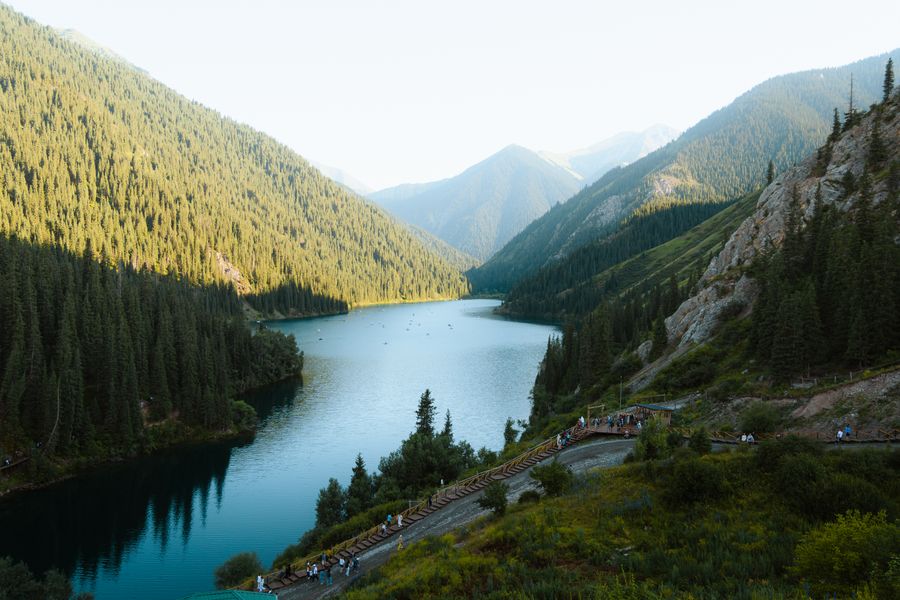 The Kolsai & Kaindy lakes