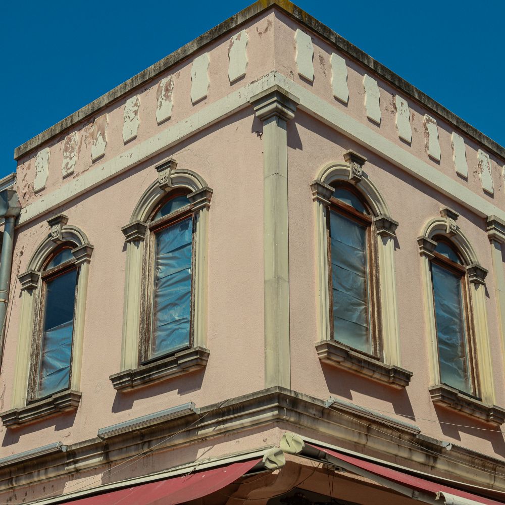 Exterior Painting in Eltham — surfaces prepped and cut in by hand