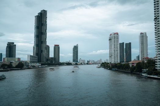 Klong canal longtail and floating market — Bangkok