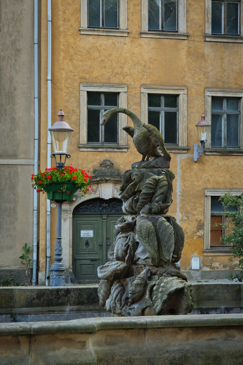 Visby Square Charming Fountain in Historic Visby Square · Free Stock Photo