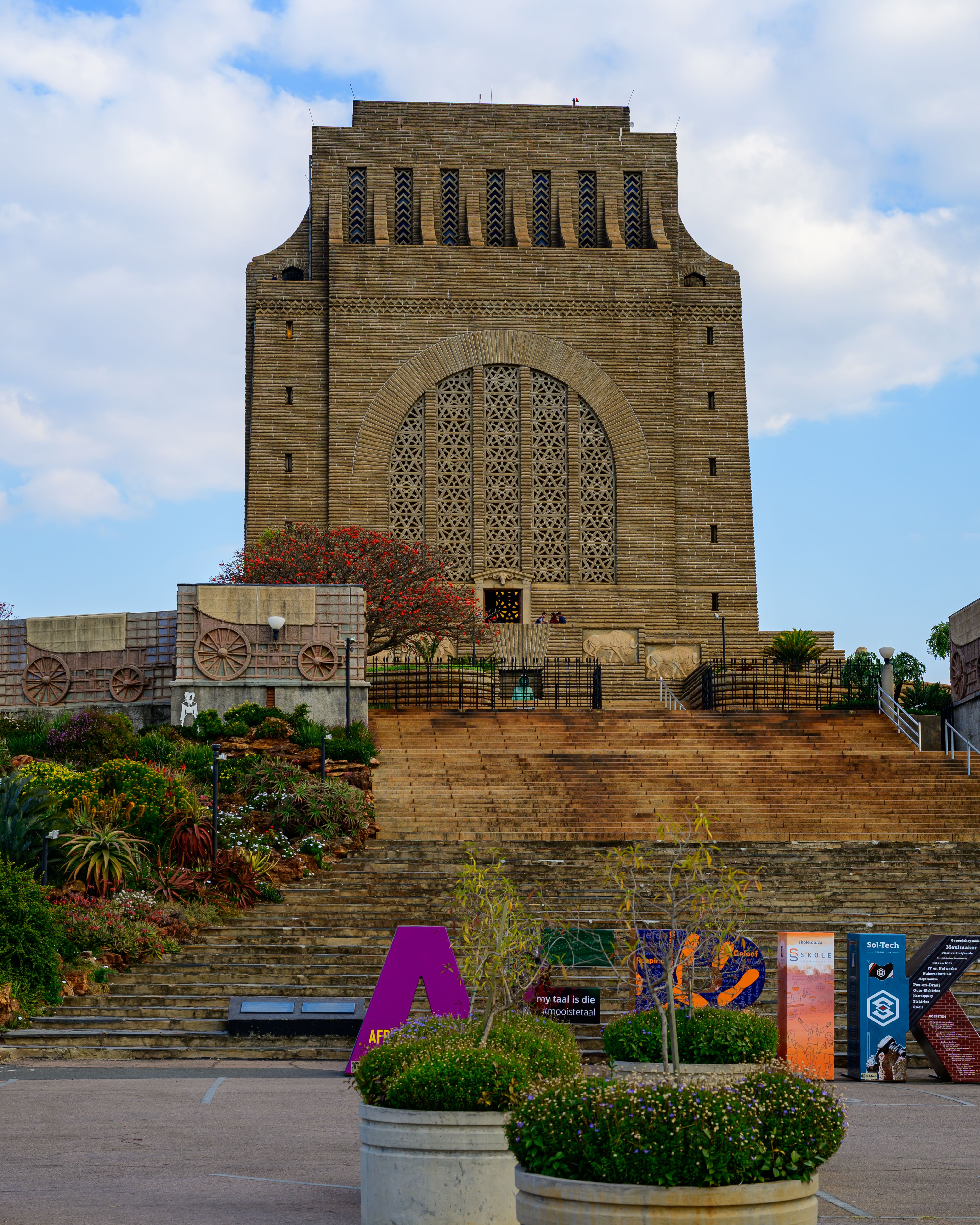 Impressive View of the Voortrekker Monument in Pretoria · Free Stock Photo