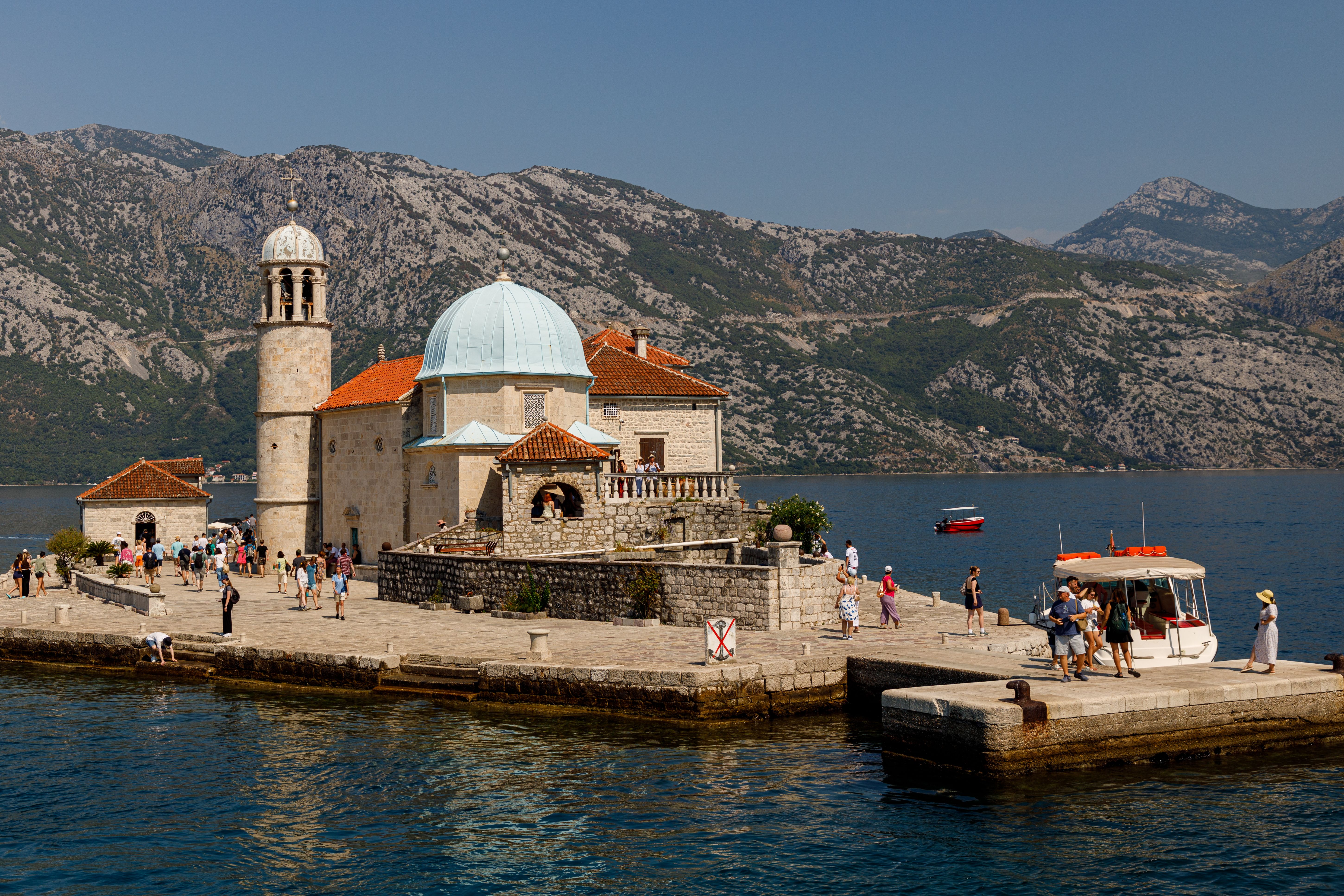 Baie de Kotor en bateau privé