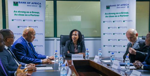 Free African Bank Handover 2025 Stock Photo
