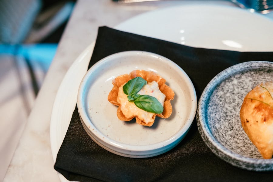 Signature dish at Riverstone Restaurant