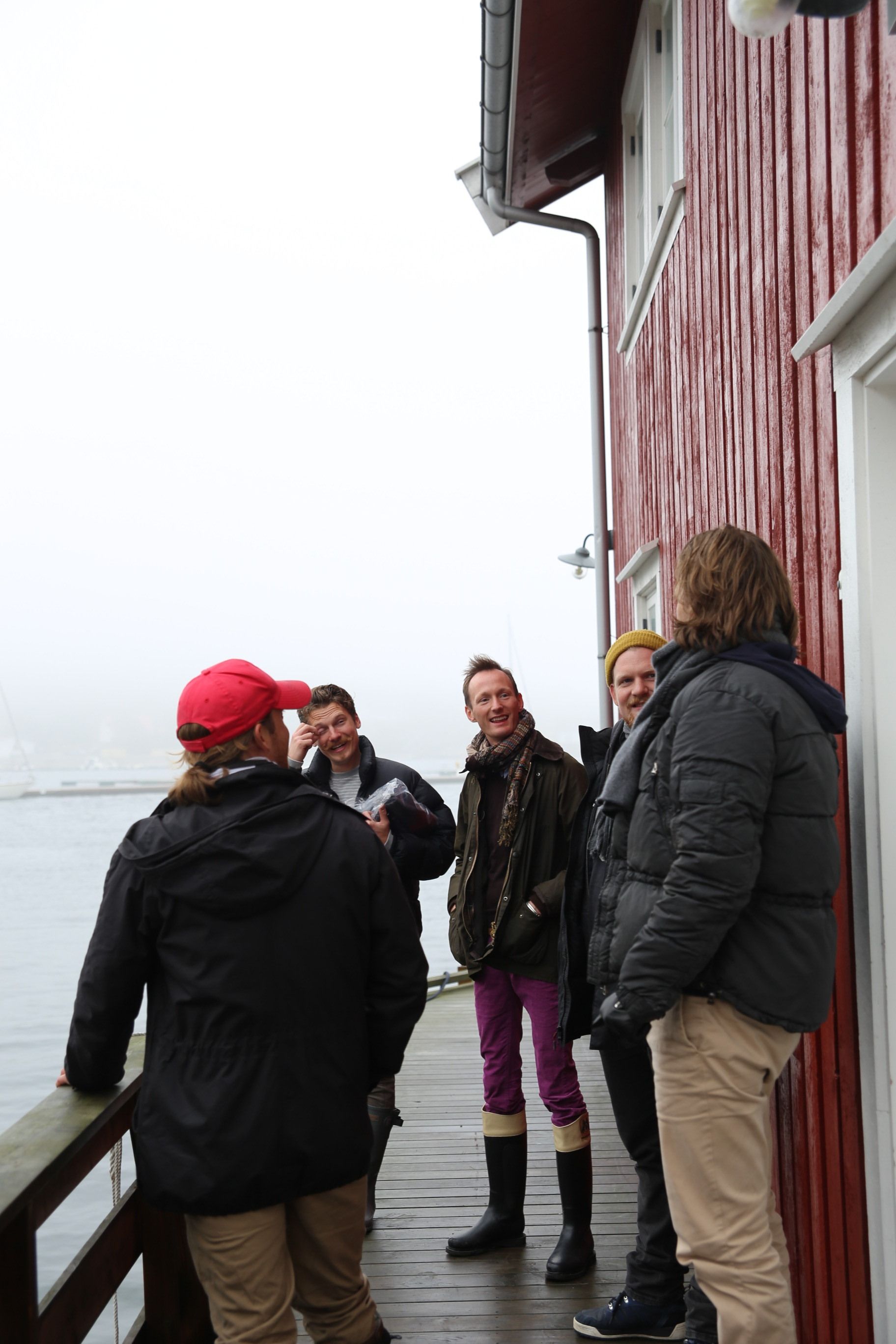 Group of Friends Enjoying a Day in Østfold