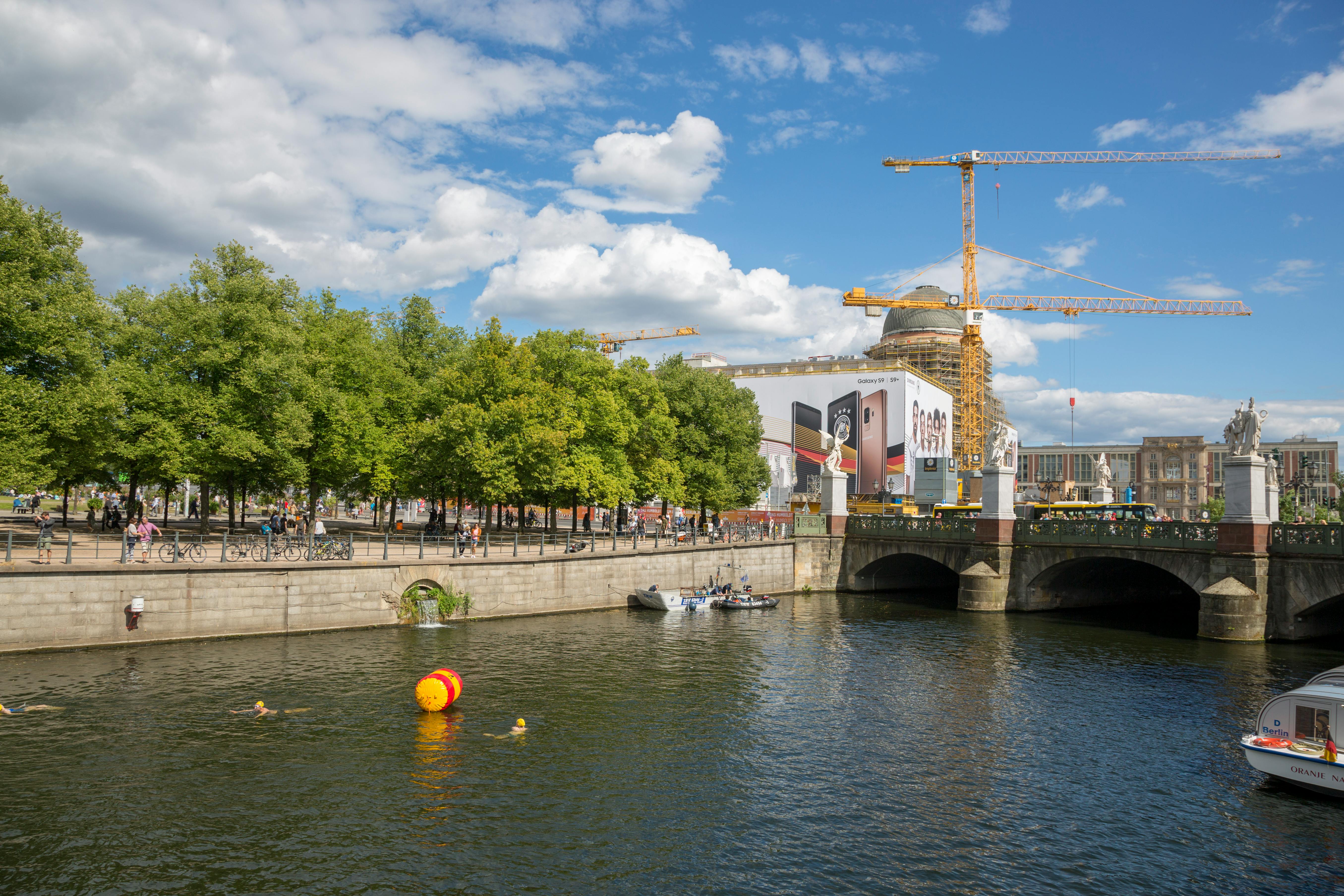 A vintage steam locomotive on a railway track