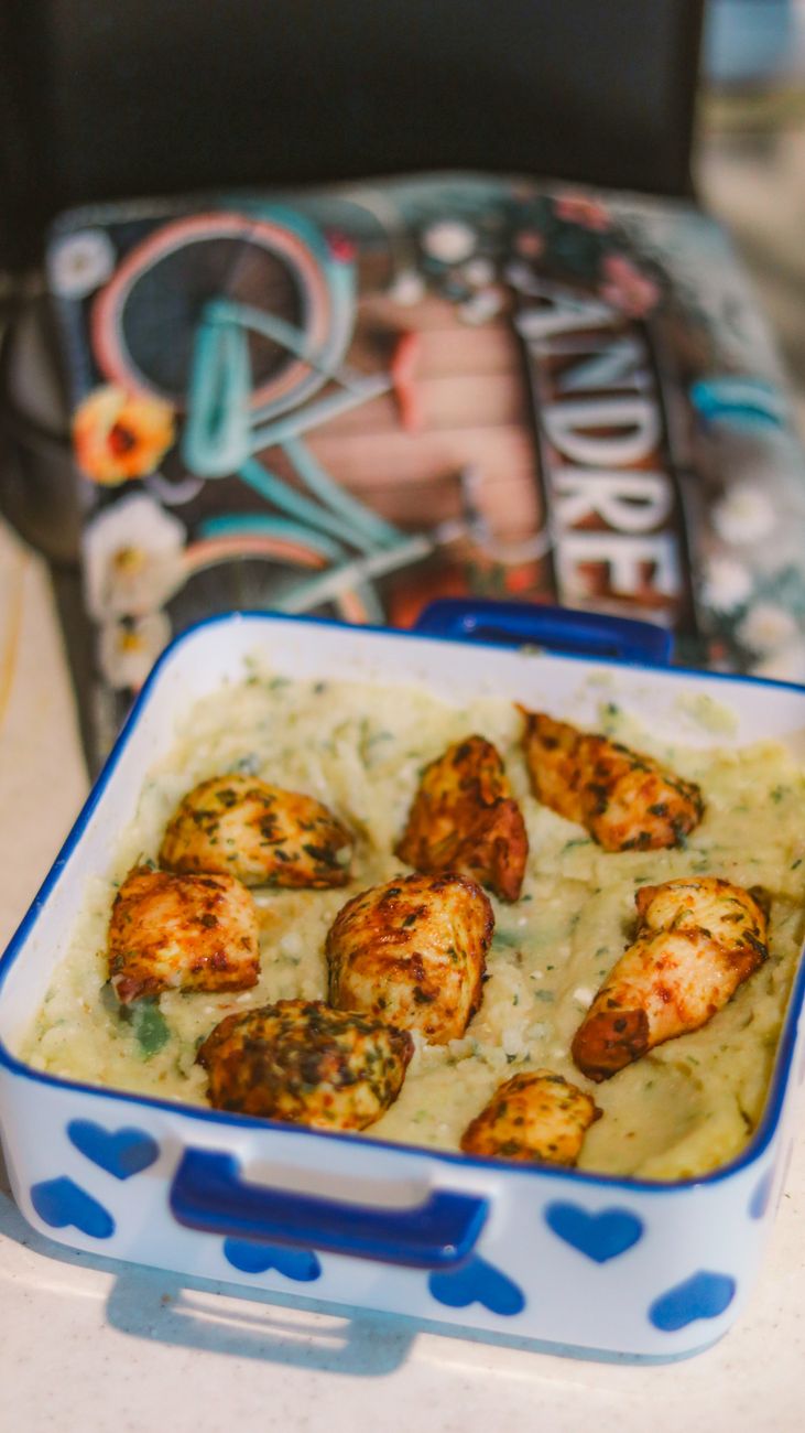 Creamy Chicken and Mushroom Spinach Casserole