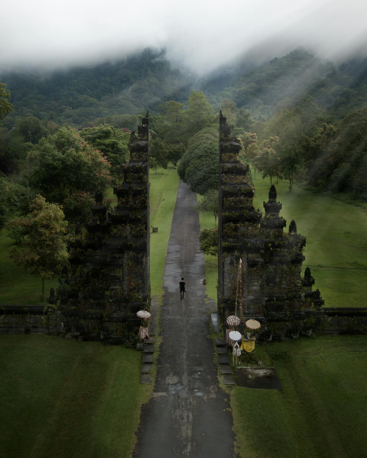 Handara Gate traditional Balinese architecture