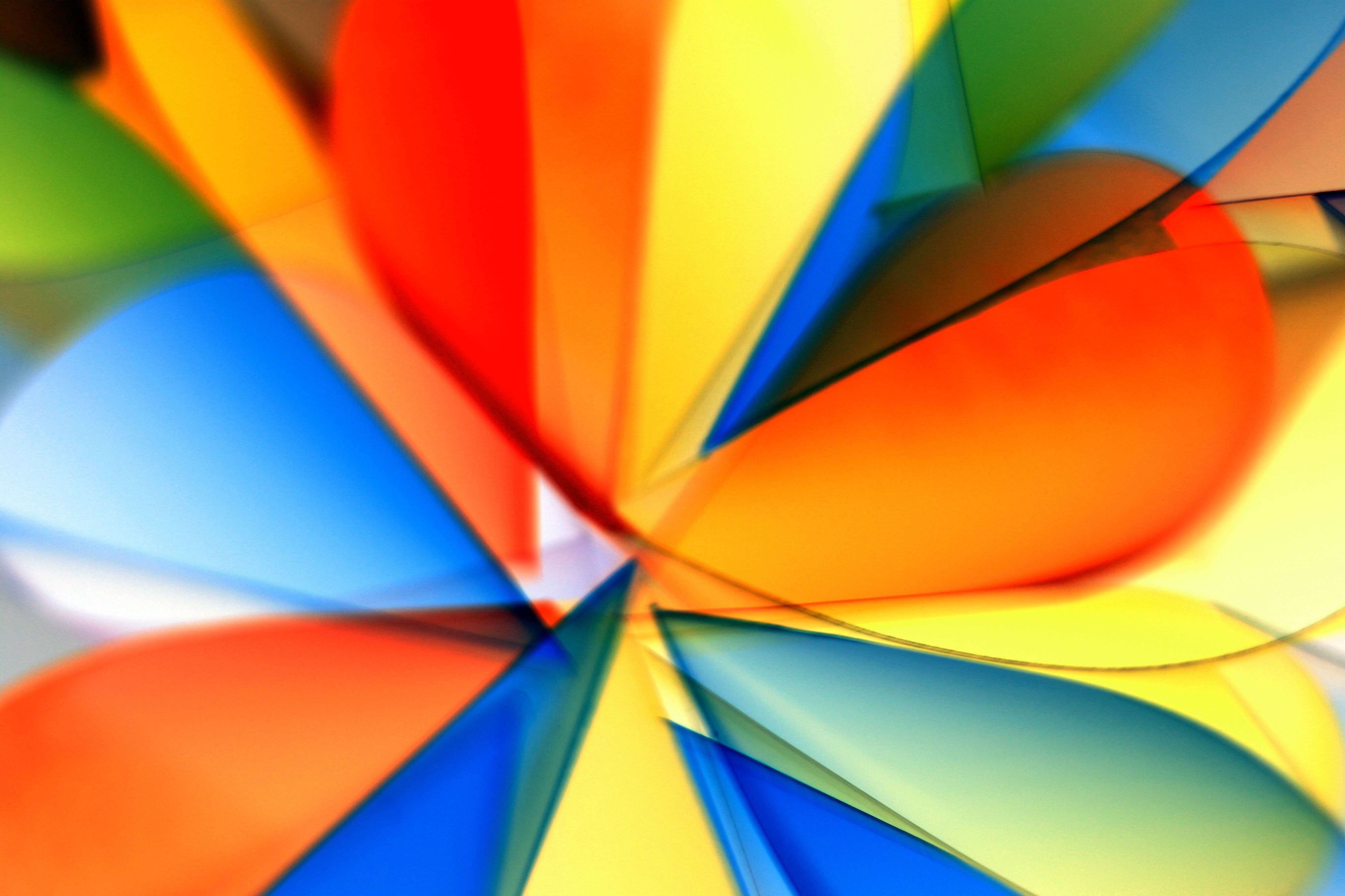 Dynamic abstract image featuring a colorful burst of vibrant hues in a modern artistic style.
