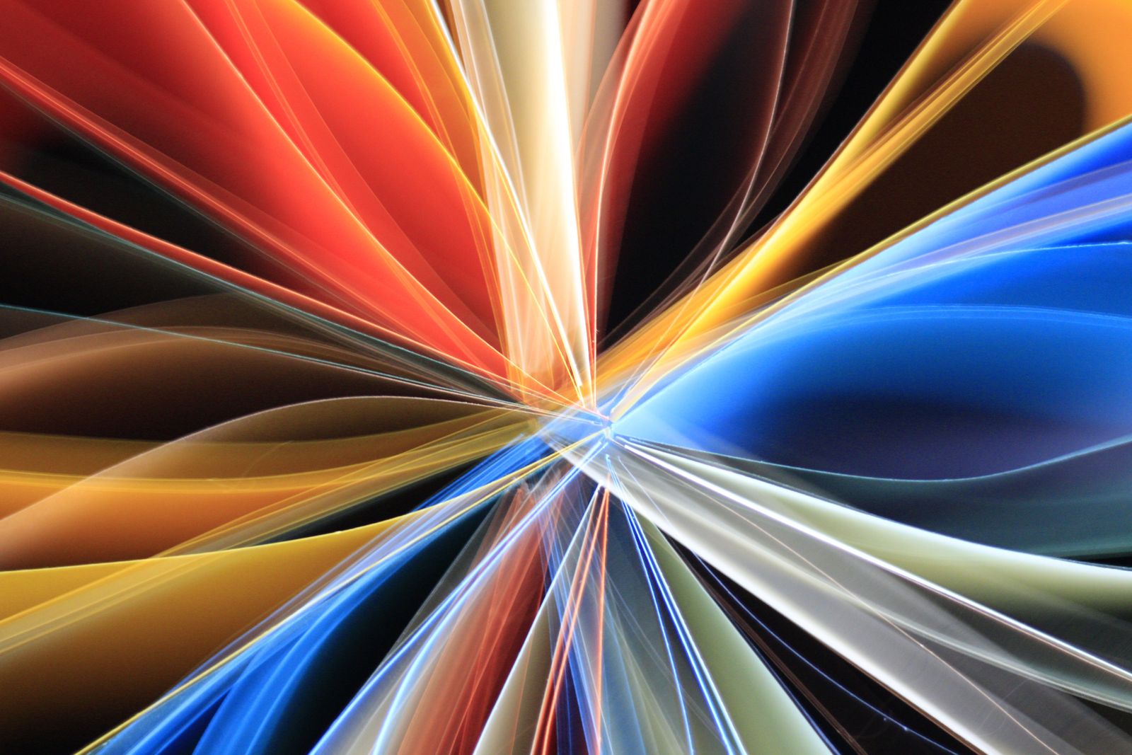 Vibrant Abstract Light Color Patterns Design · Free Stock Photo