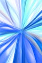 Vibrant Abstract Blue Light Patterns Art