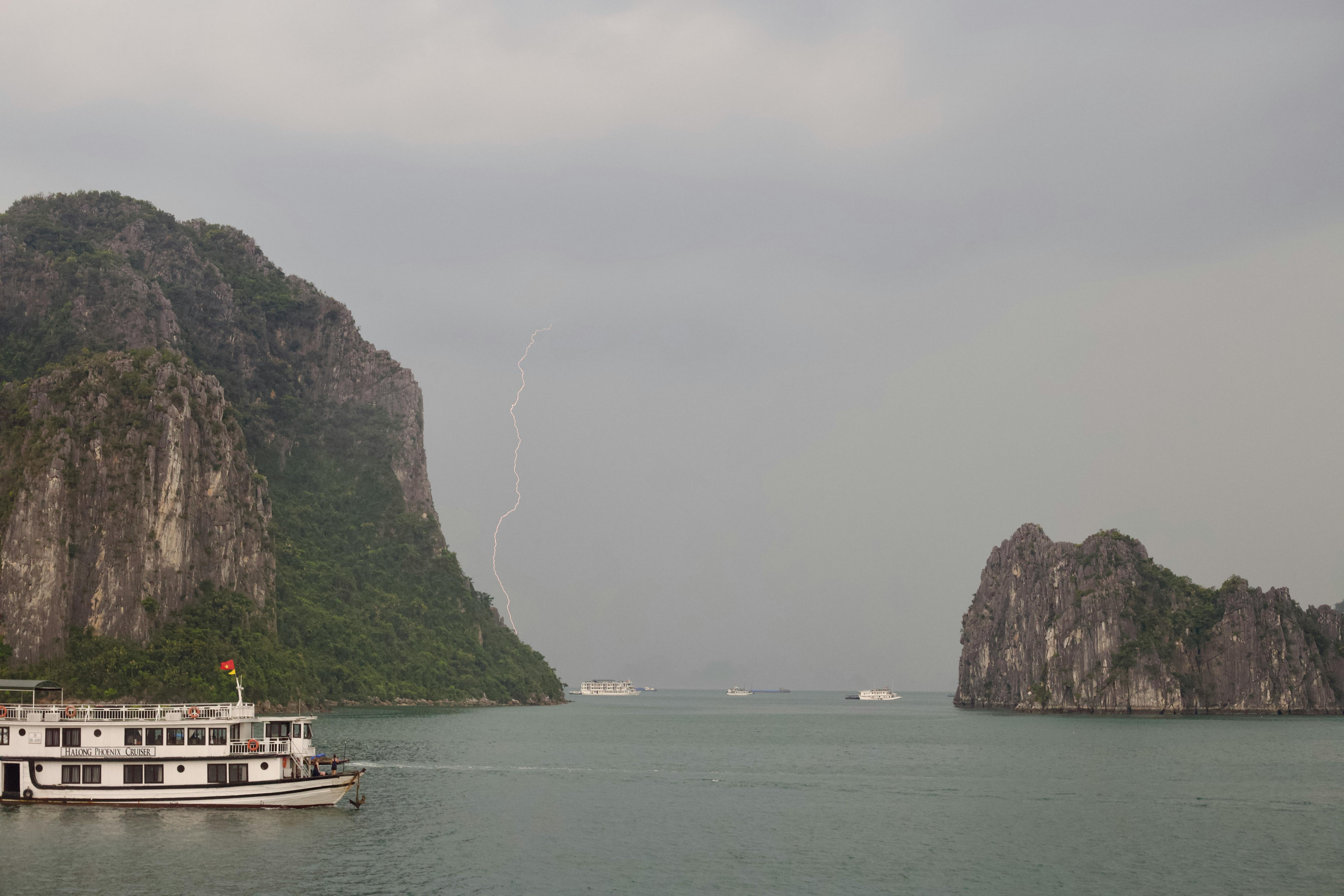lightning storm over olympus