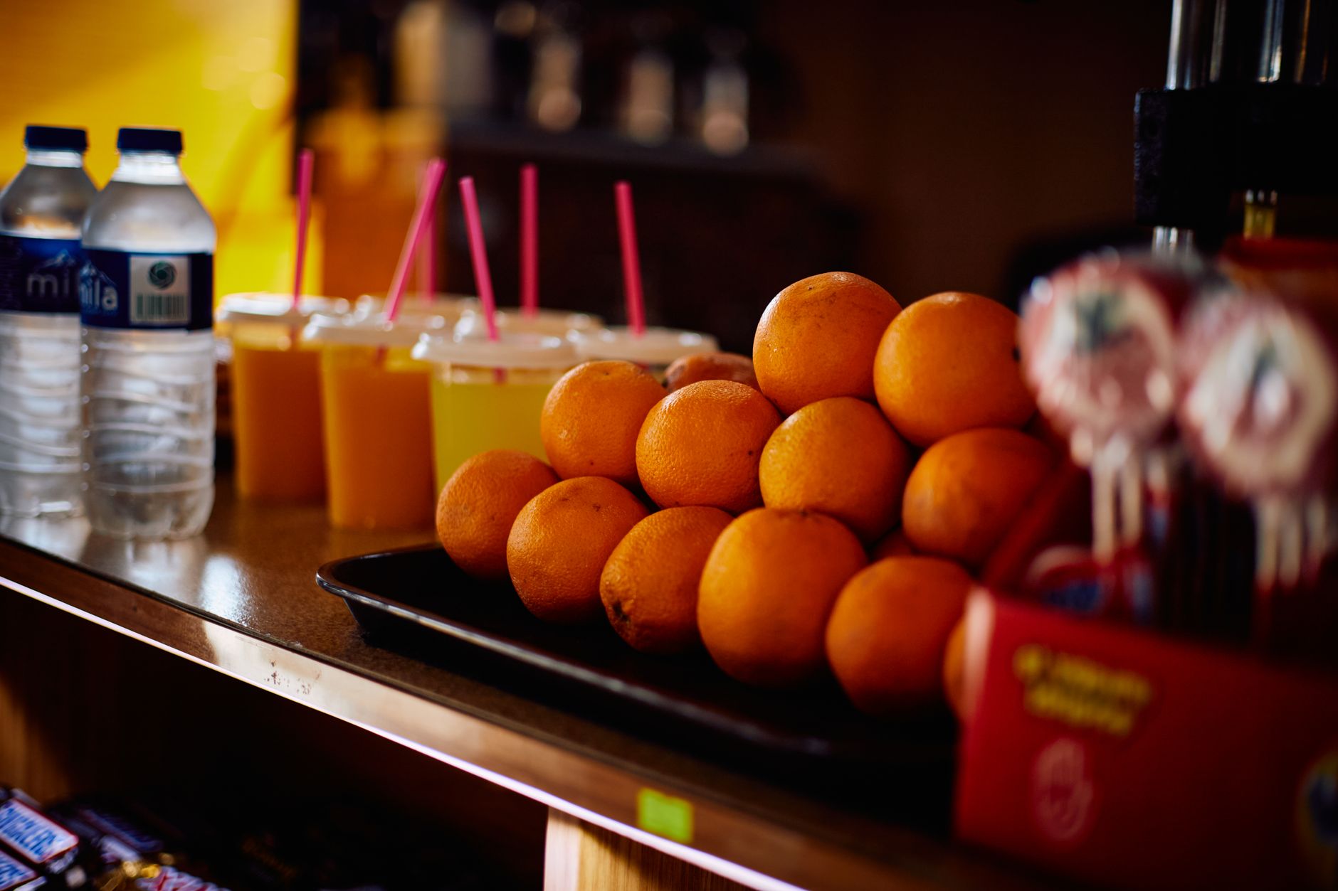 orange juice photograph for this story