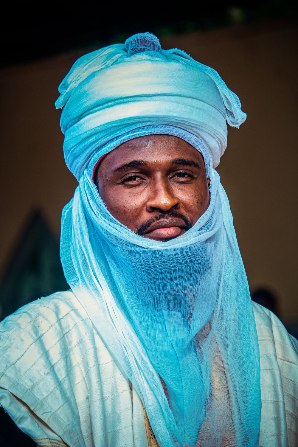 Portrait of African Man in Traditional Turban · Free Stock Photo