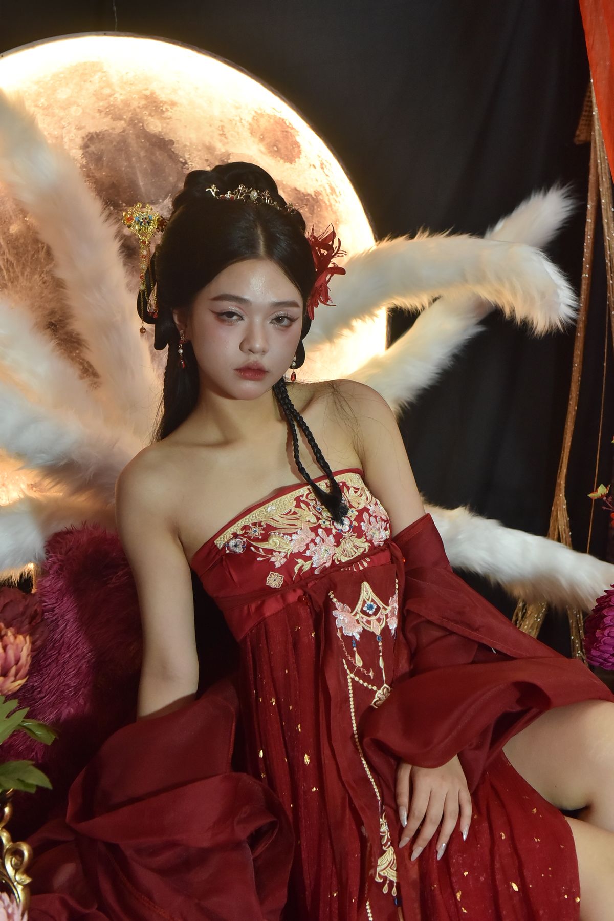 Korean-inspired concept portrait