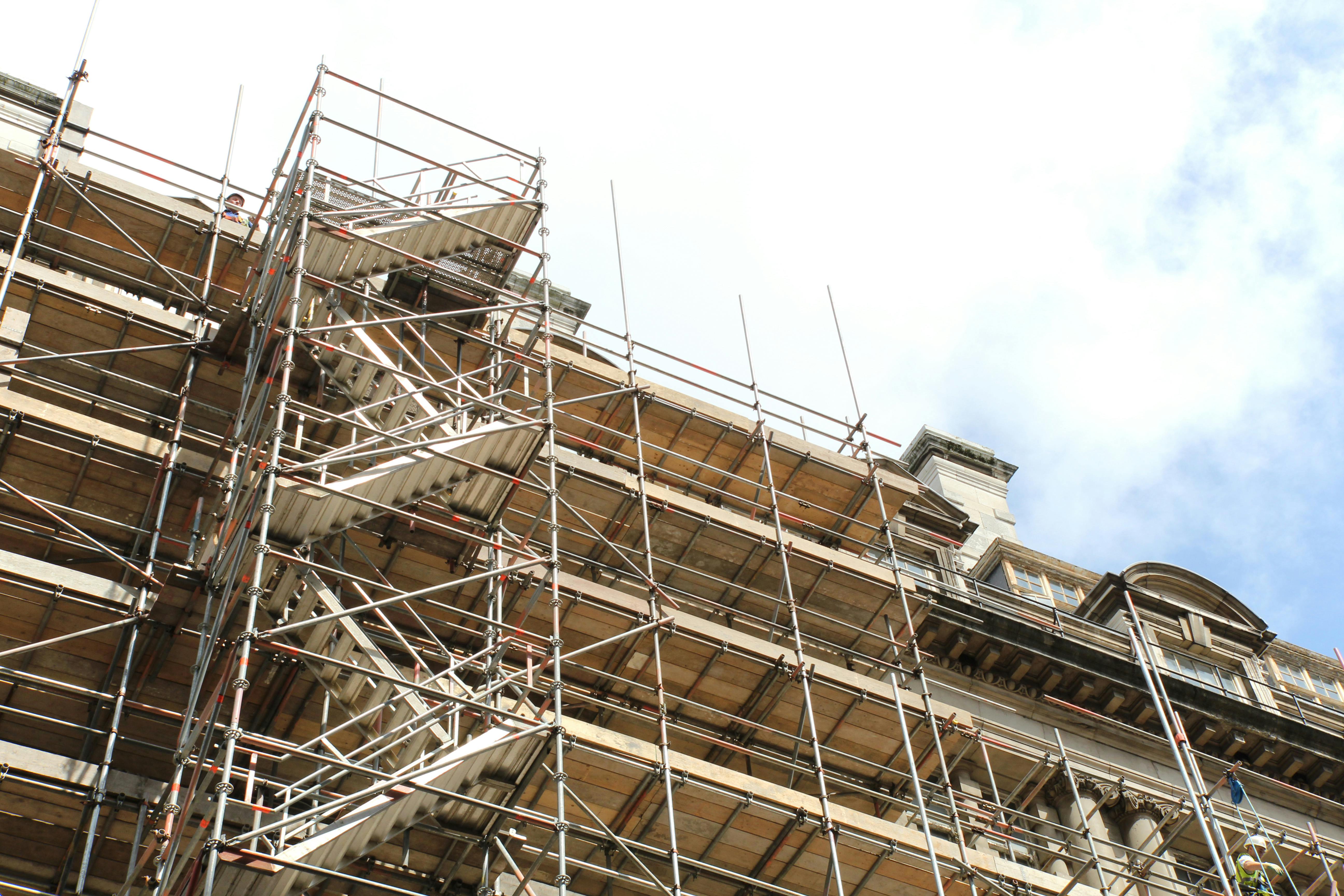 Free stock photo of building, scaffolding