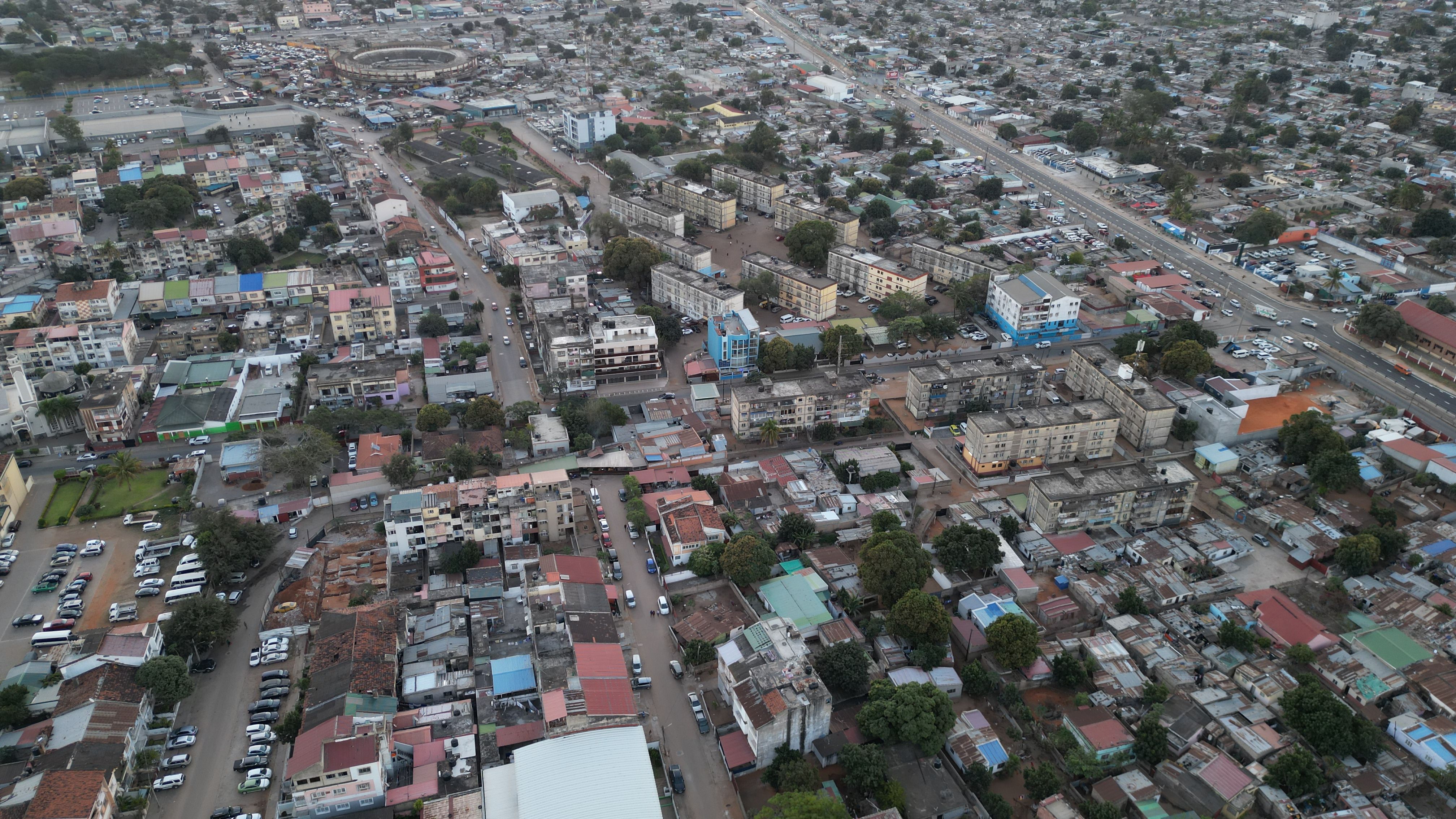 Aerial View of Matola City in Summer Afternoon · Free Stock Photo