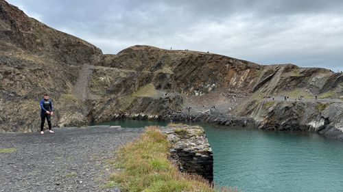 Free Blue Lagoon  Stock Photo