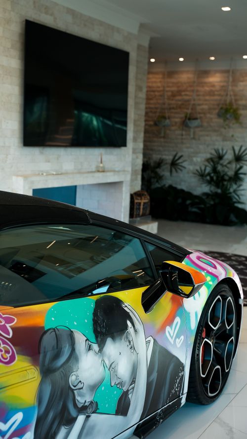 Free Lamborghini Huracán Wallpaper Stock Photo
