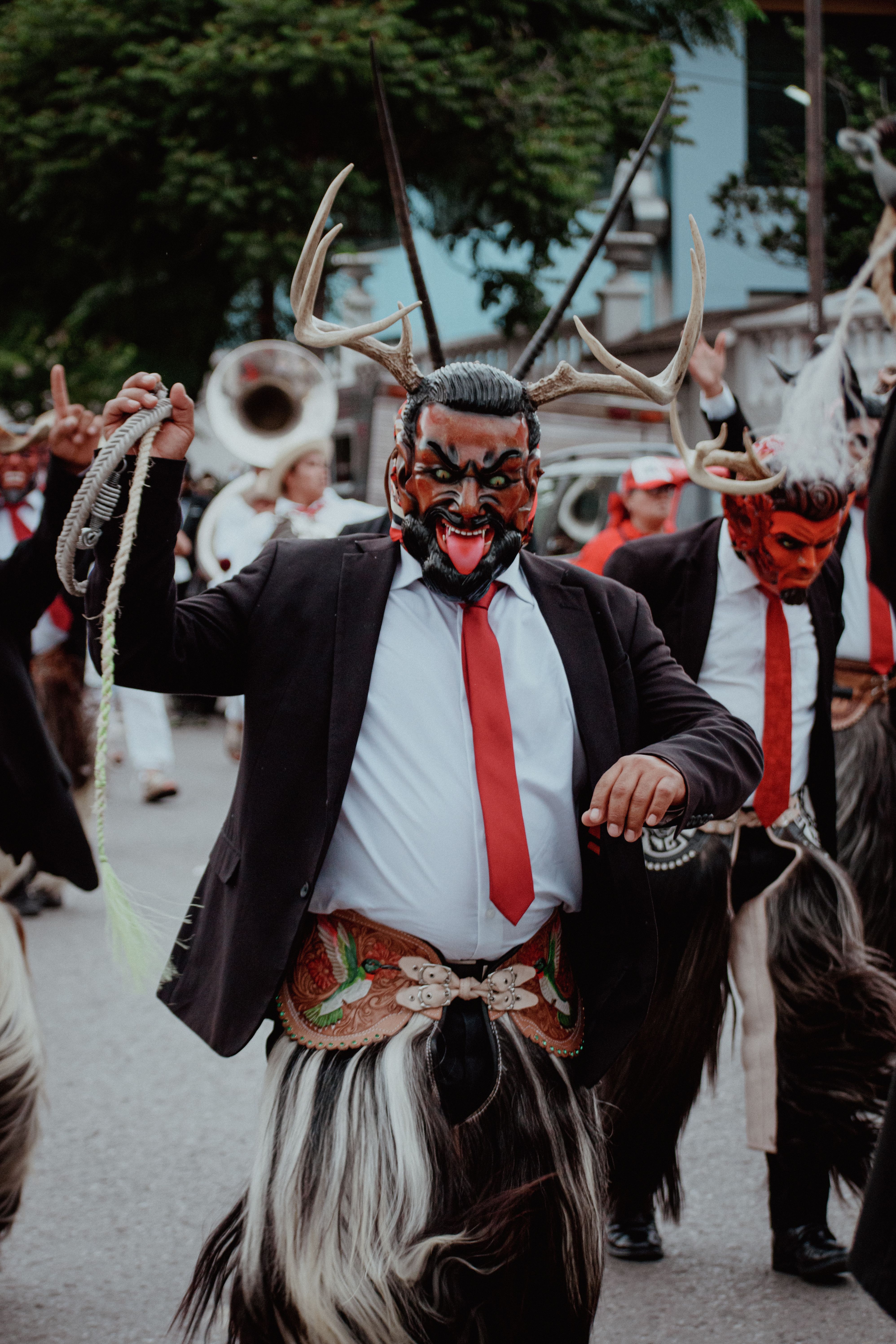 People in Traditional Costumes in Ritual · Free Stock Photo