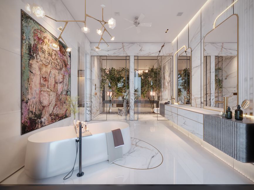 elegant bathroom vanity lighting
