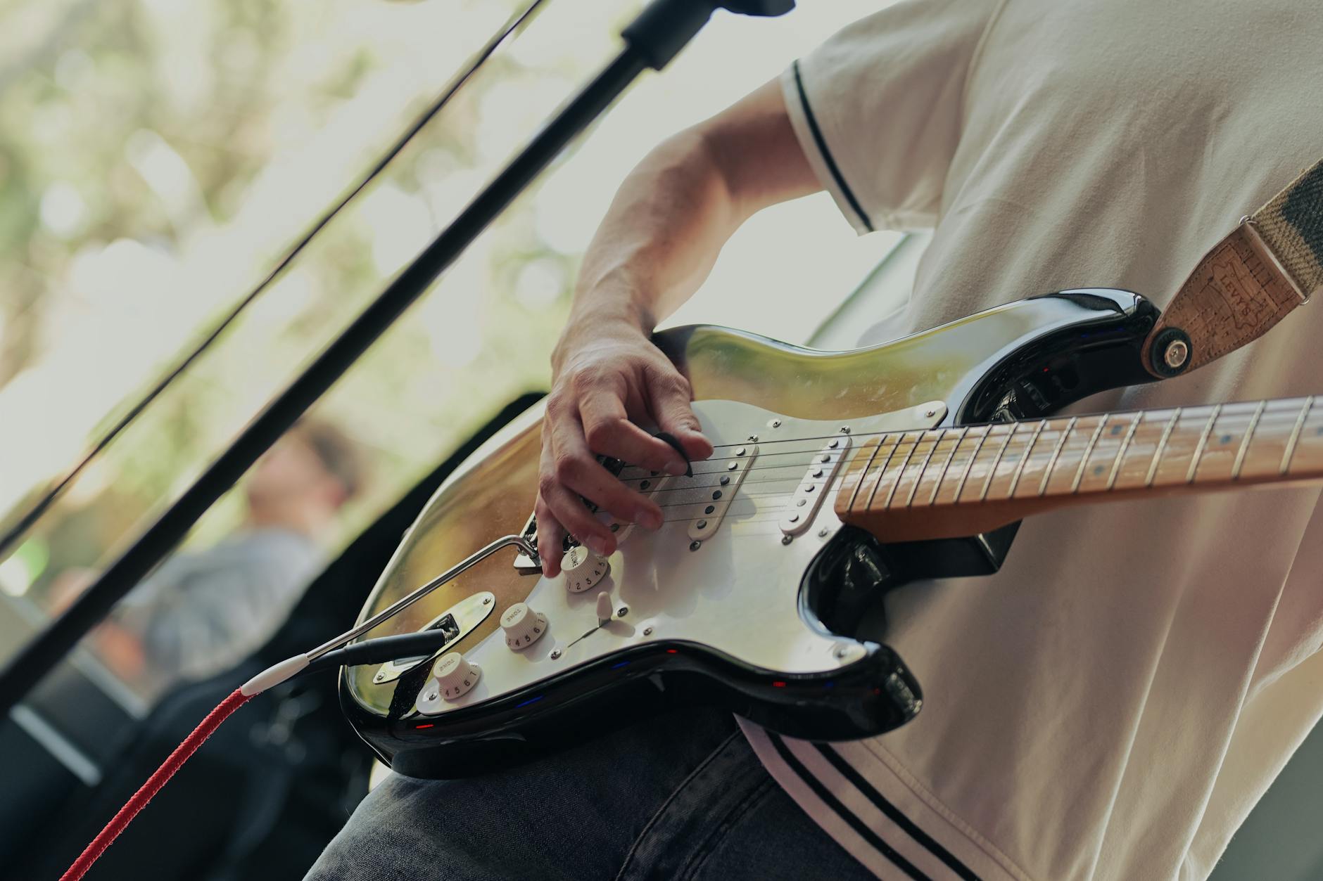 Jimi Hendrix at Monterey Pop Festival, 1967