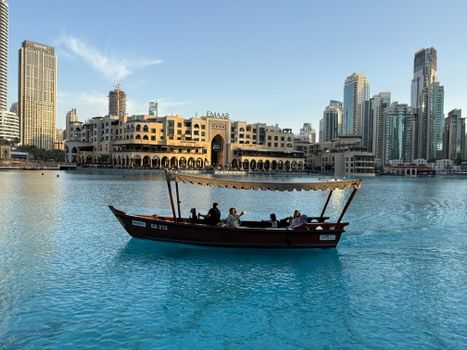 Dubai Creek dhow dinner cruise — Dubai