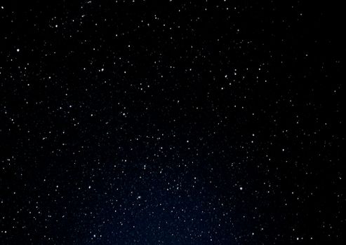 A stunning view of a starry night sky with countless bright stars.