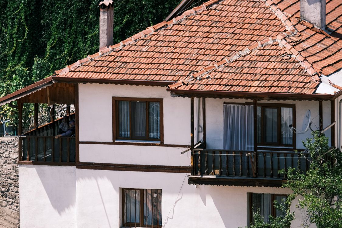 Charming Rustic House with Red Tiled Roof · Free Stock Photo
