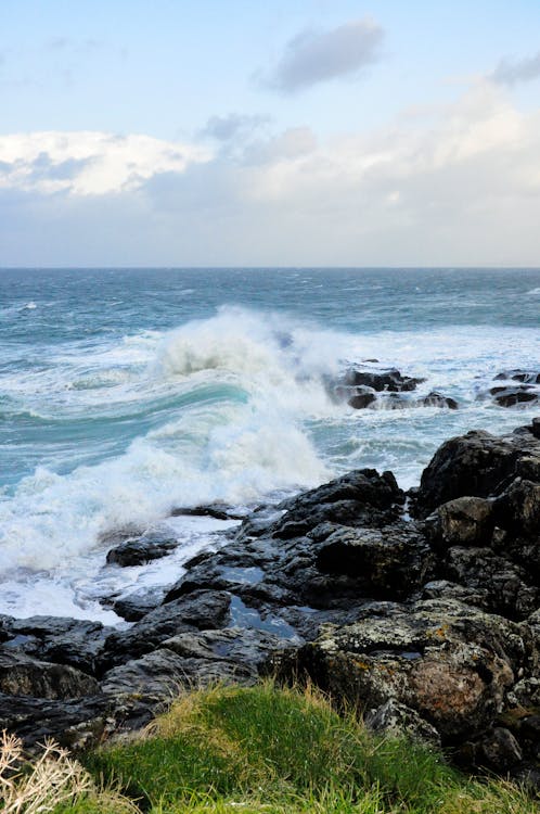 Free Photo of Sea Waves Stock Photo